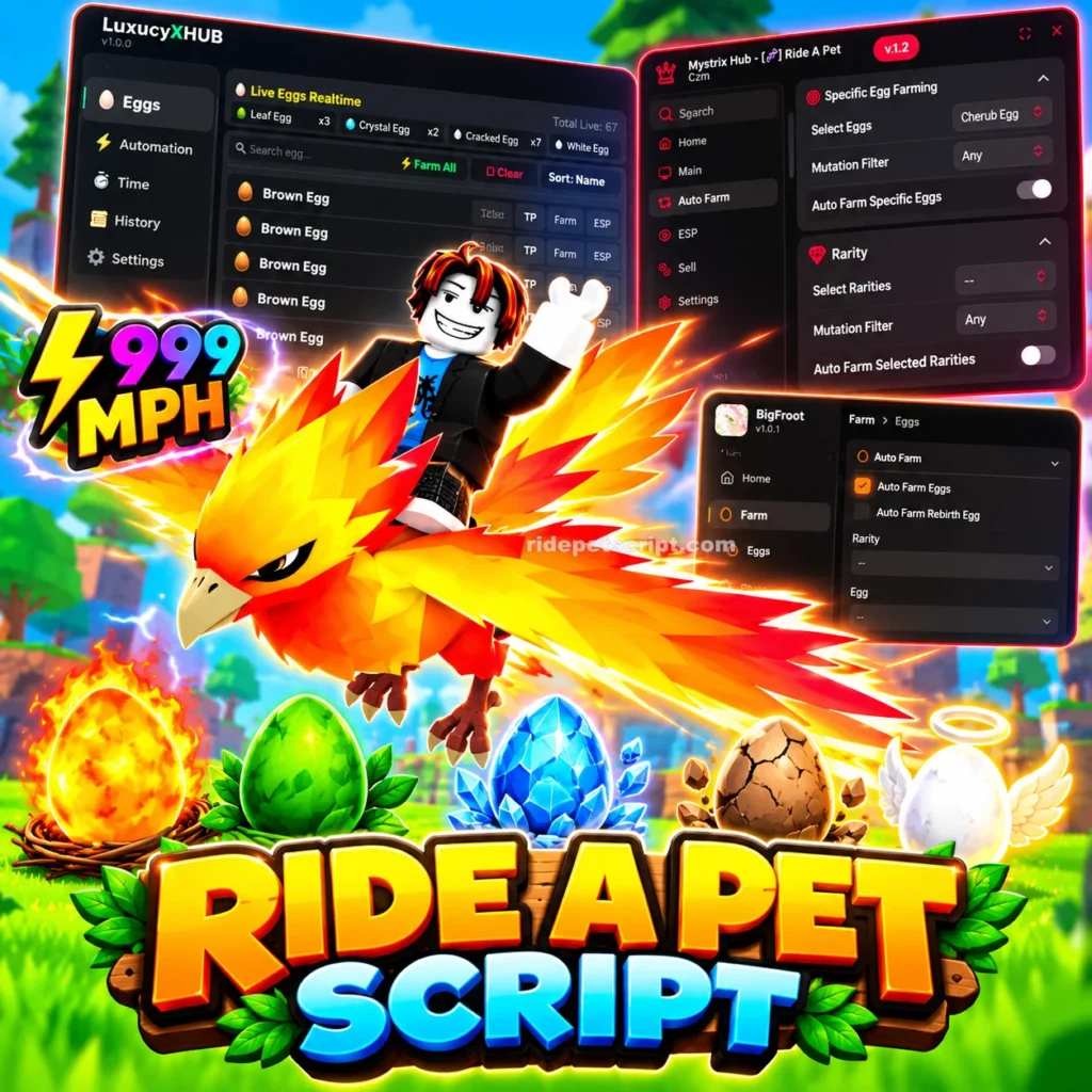 Ride A Pet Script